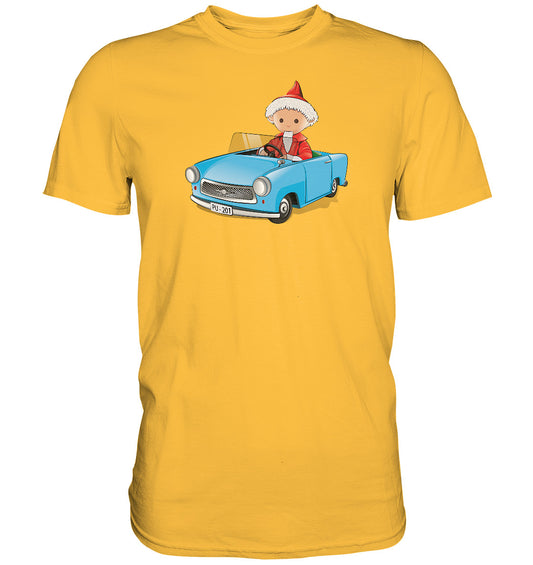 PREMIUM SHIRT UNISEX • UNSER SANDMÄNNCHEN - TRABI-CRUISER (PU-201)