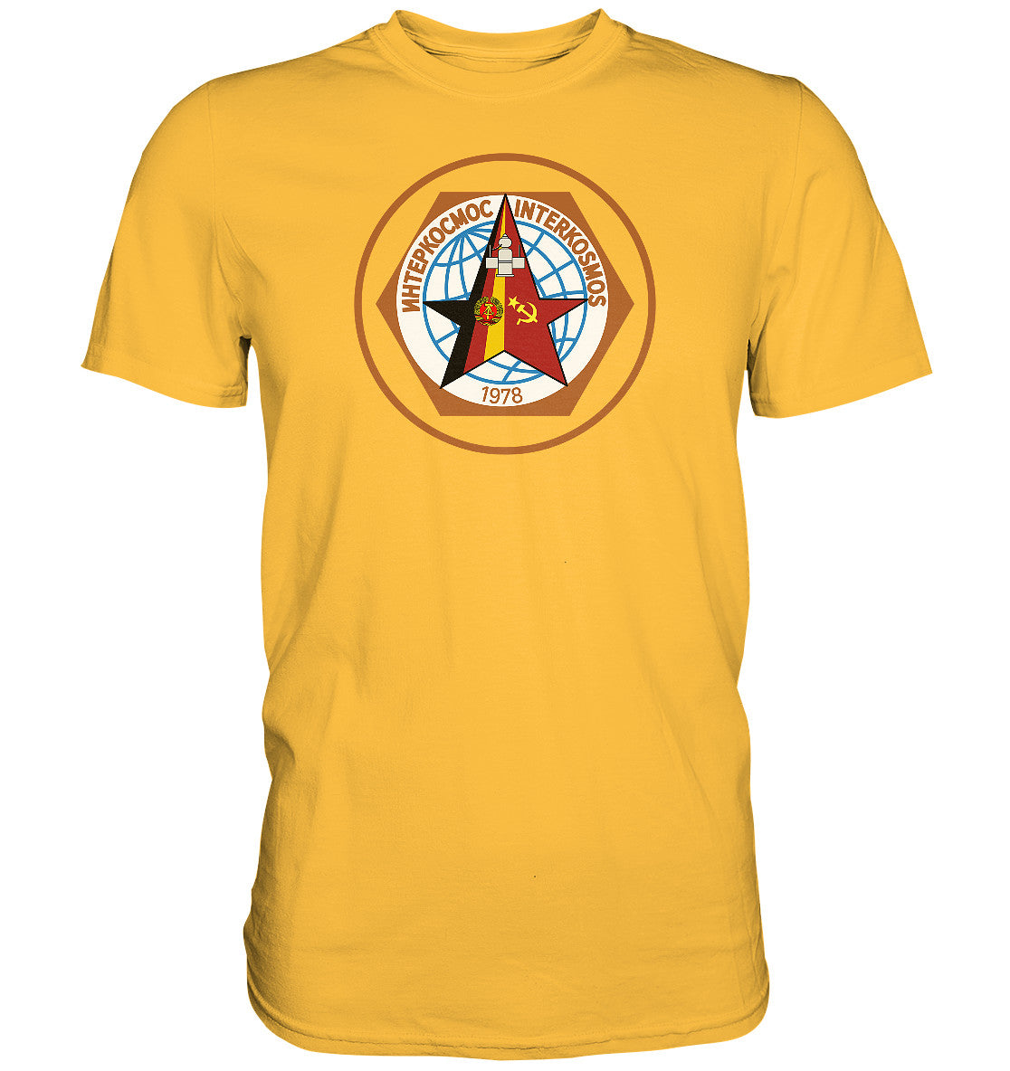 DDR Ostalgie Shirt Unisex • INTERKOSMOS 1978