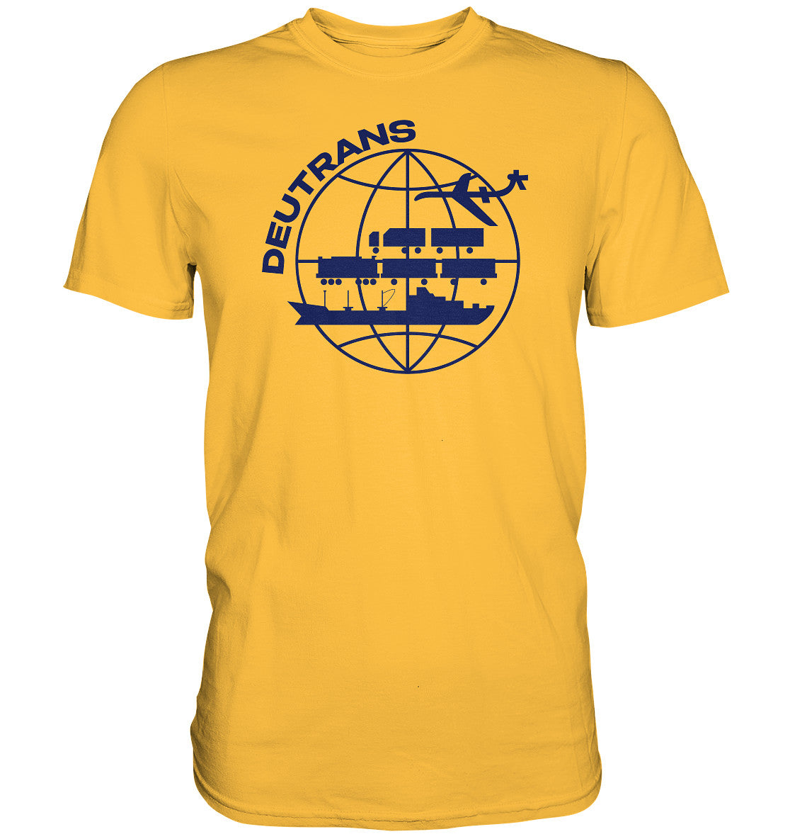 DDR Ostalgie Shirt Unisex • DEUTRANS - DEUTSCH-RUSSISCHE TRANSPORT-AKTIENGESELLSCHAFT