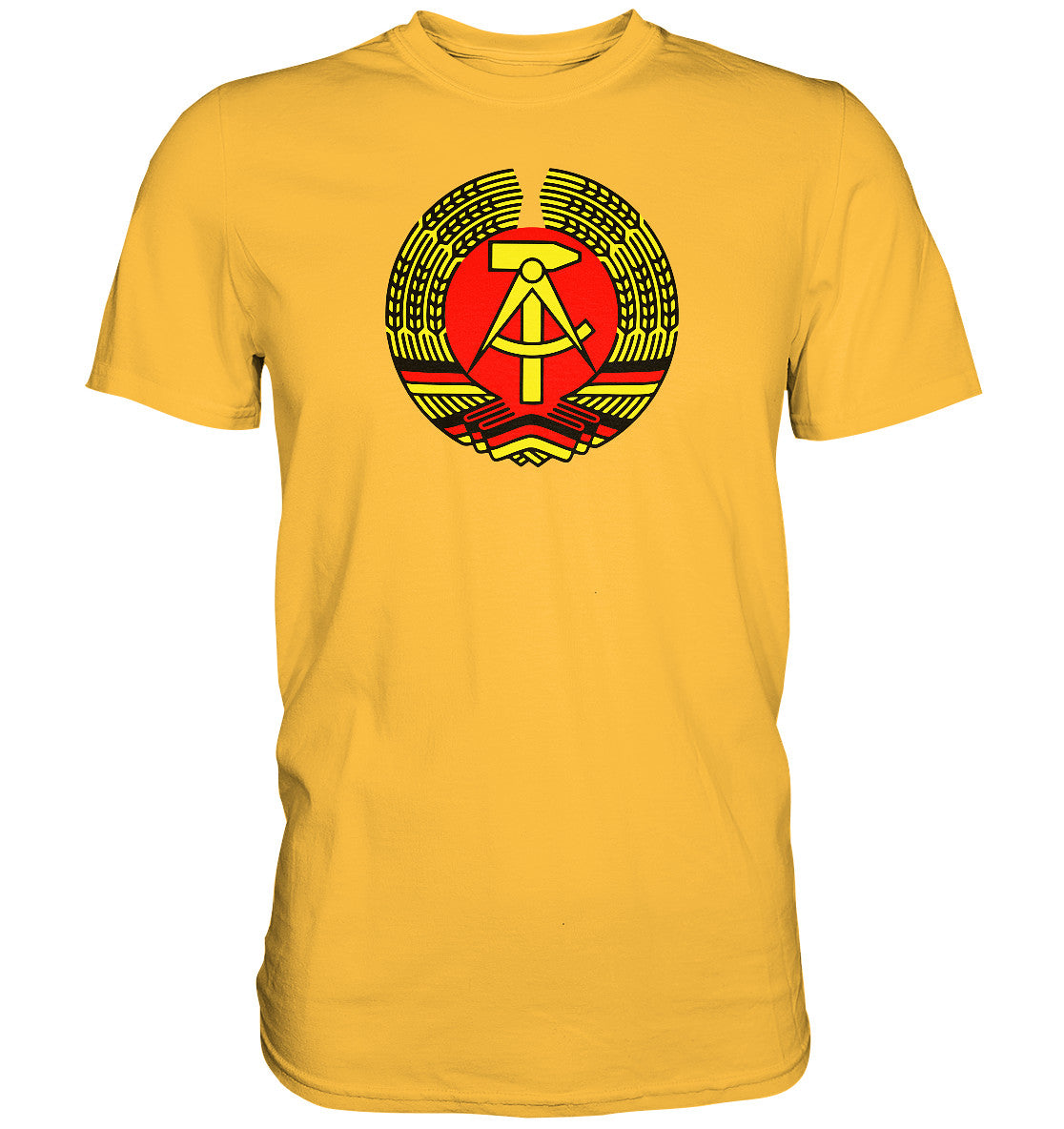 DDR Ostalgie Shirt Unisex • DDR EMBLEM
