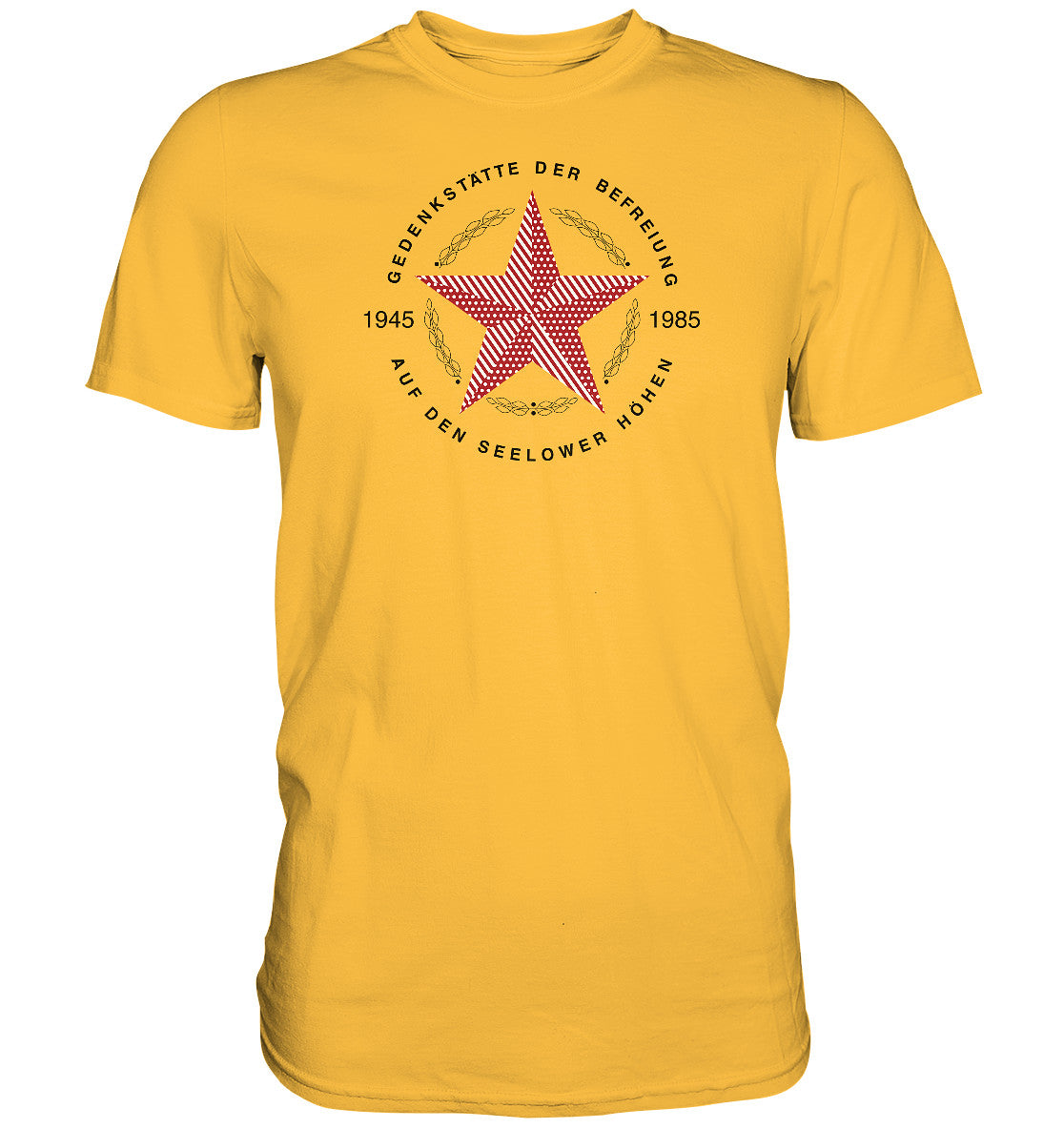 DDR Ostalgie Shirt Unisex • GEDENKSTÄTTE SEELOWER HÖHEN