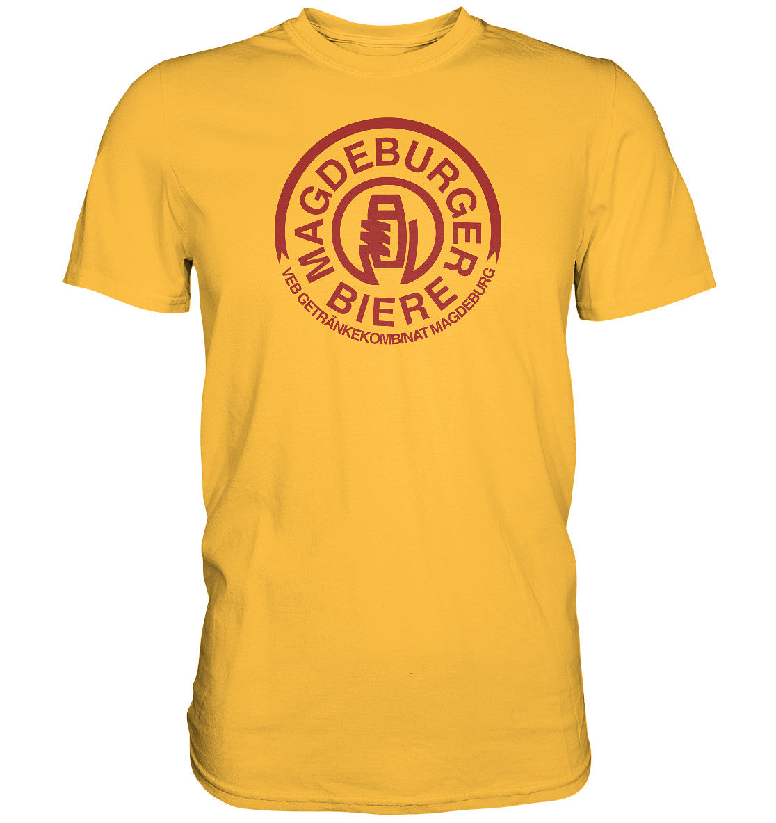 DDR Ostalgie Shirt Unisex • VEB GETRÄNKEKOMBINAT MAGDEBURG - BIERE