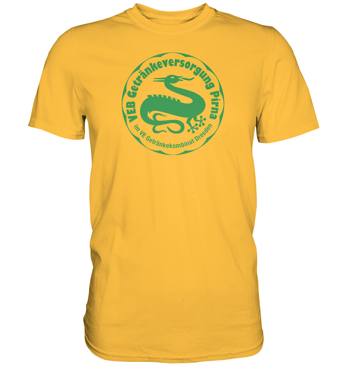 PREMIUM SHIRT UNISEX • VEB GETRÄNKEVERSORGUNG PIRNA, KOMBINAT DRESDEN