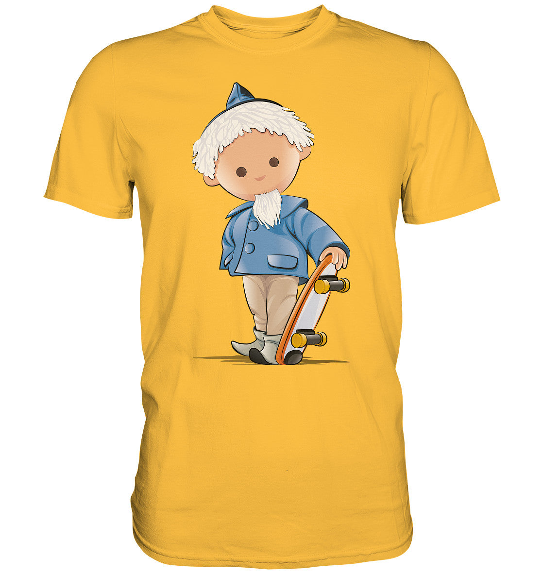 DDR Ostalgie Shirt Unisex • UNSER SANDMÄNNCHEN - ROLLBRETT-SKATER