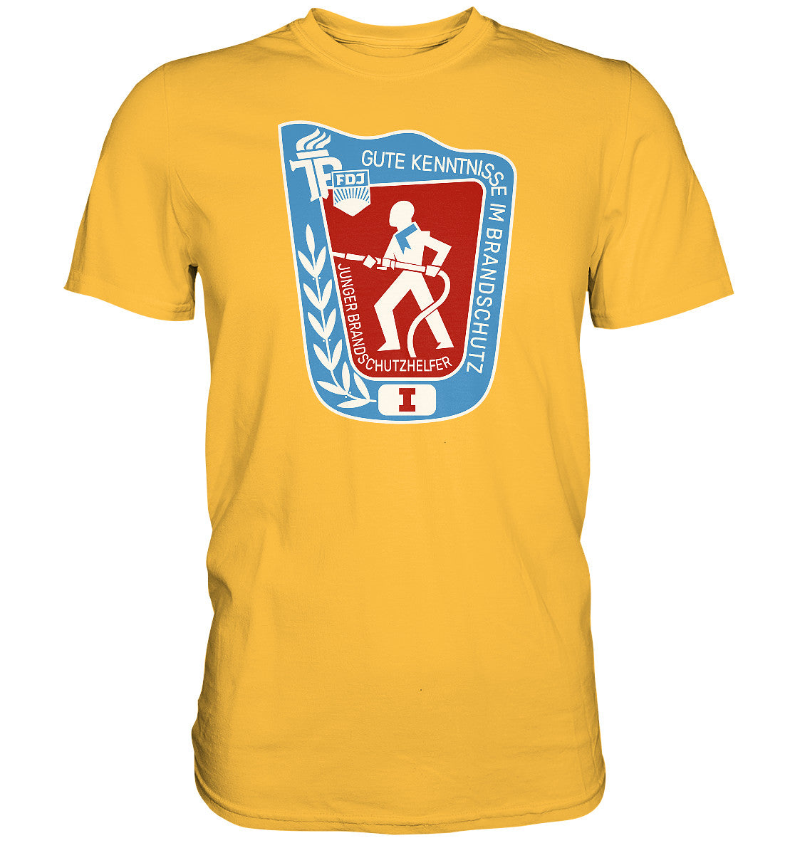 DDR Ostalgie Shirt Unisex • JUNGER BRANDSCHUTZHELFER