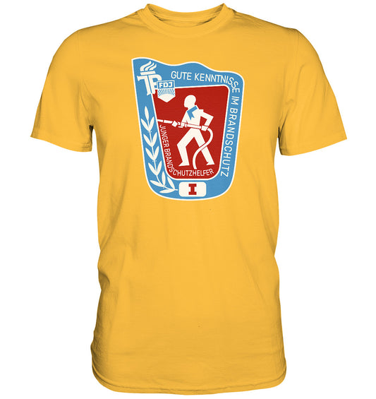 DDR Ostalgie Shirt Unisex • JUNGER BRANDSCHUTZHELFER