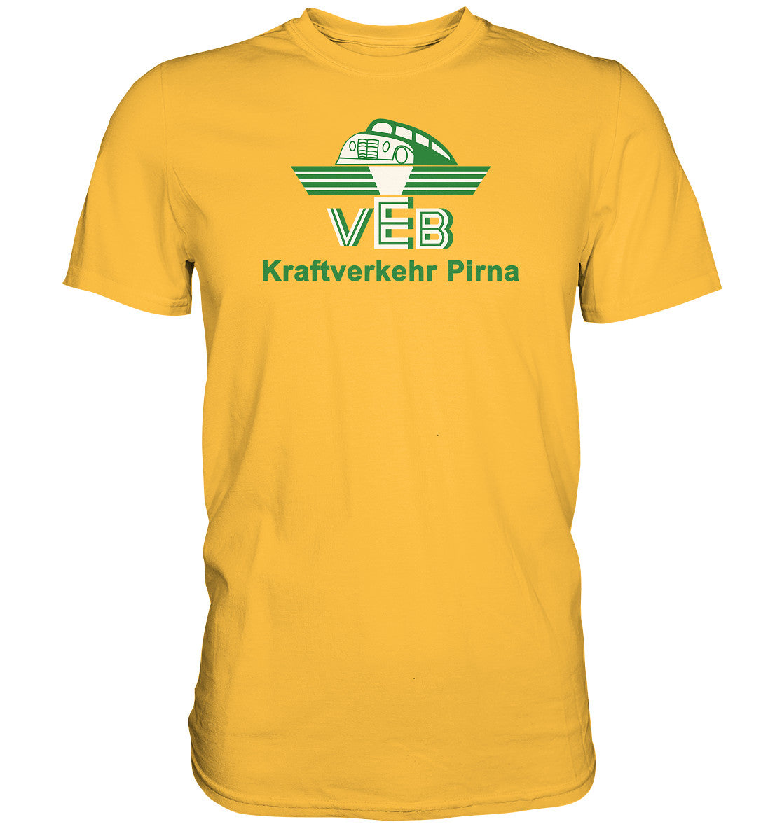 DDR Ostalgie Shirt Unisex • VEB KRAFTVERKEHR PIRNA