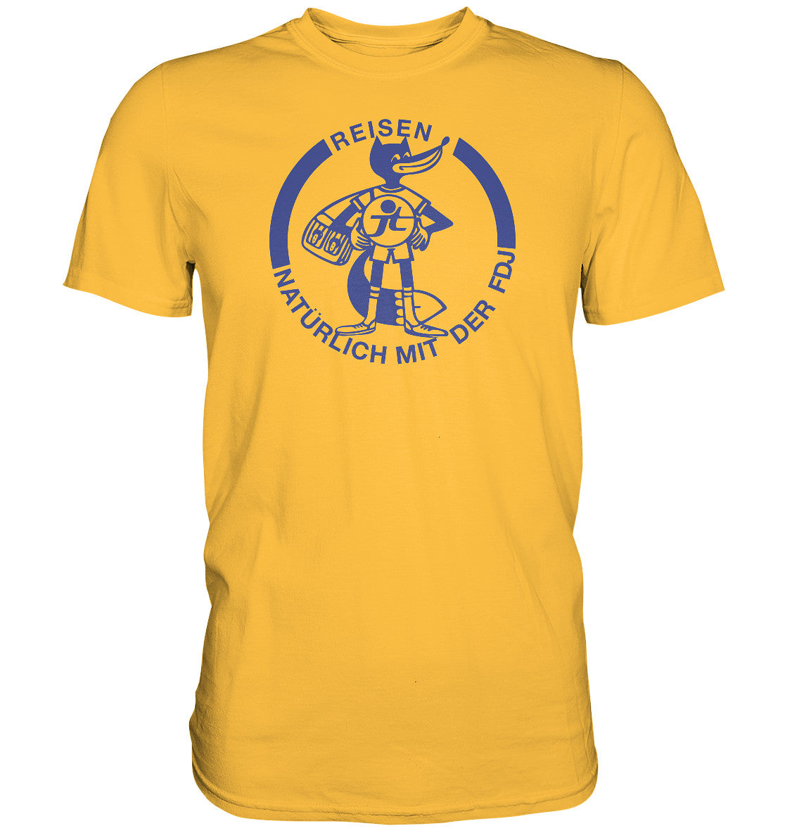 DDR Ostalgie Shirt Unisex • FDJ JUGENDTOURIST