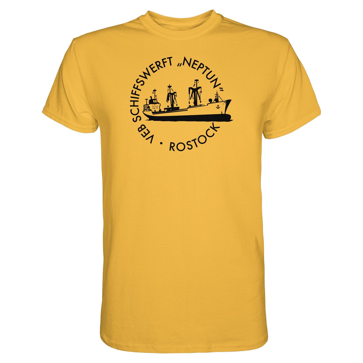 DDR Ostalgie Shirt Unisex • VEB SCHIFFSWERFT NEPTUN ROSTOCK