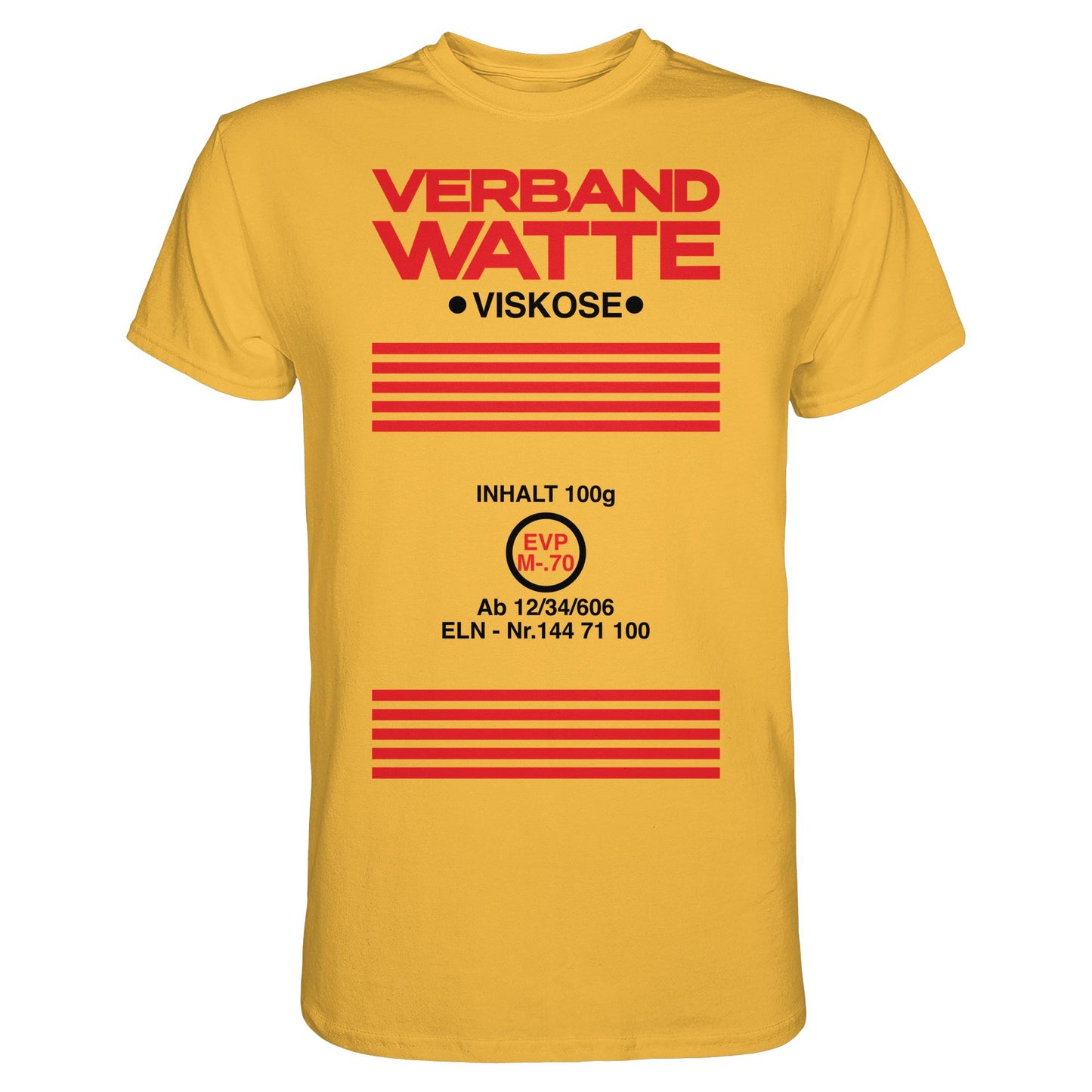 DDR Ostalgie Shirt Unisex • VERBAND WATTE VISKOSE