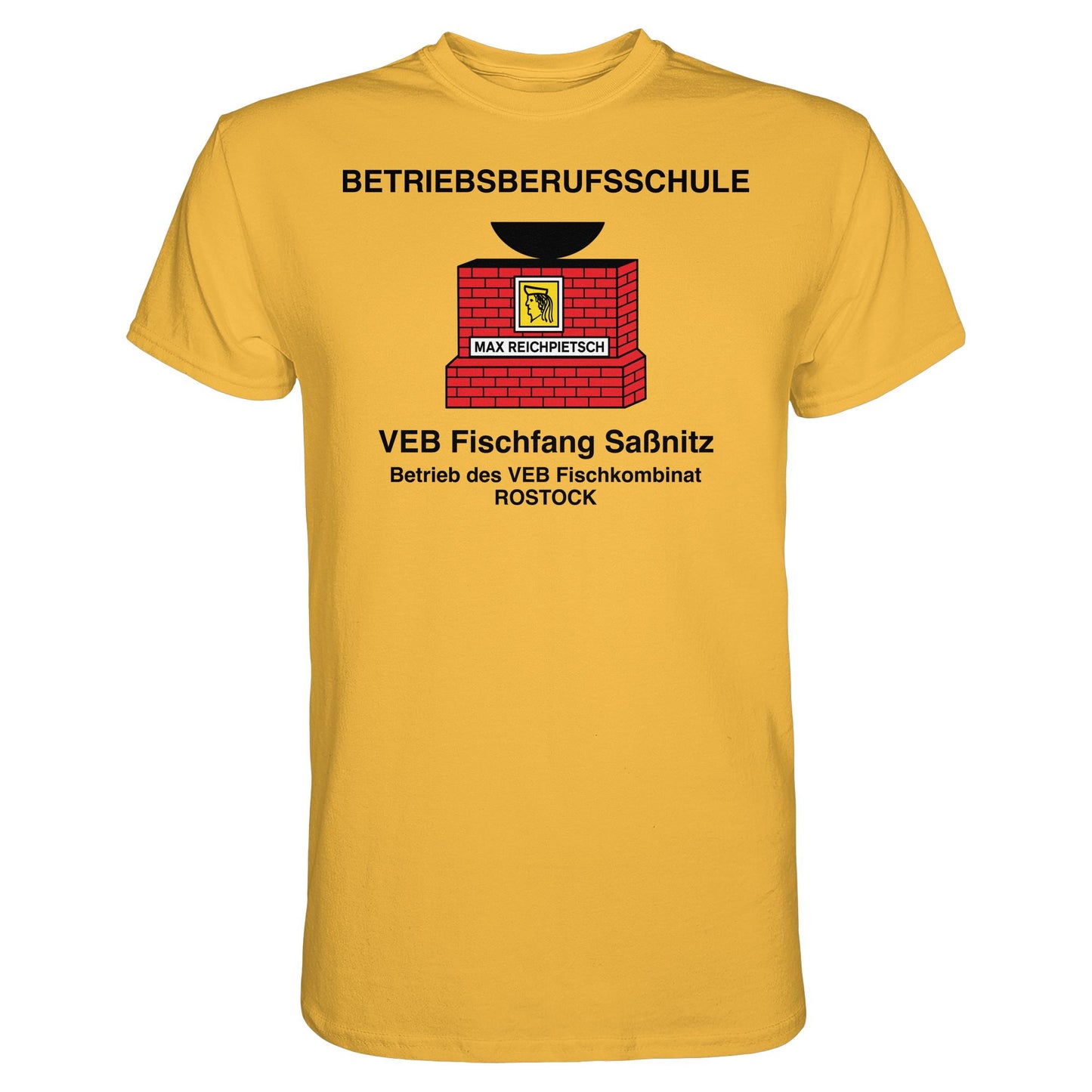 DDR Ostalgie Shirt Unisex • BETRIEBSBERUFSSCHULE MAX REICHPIETSCH