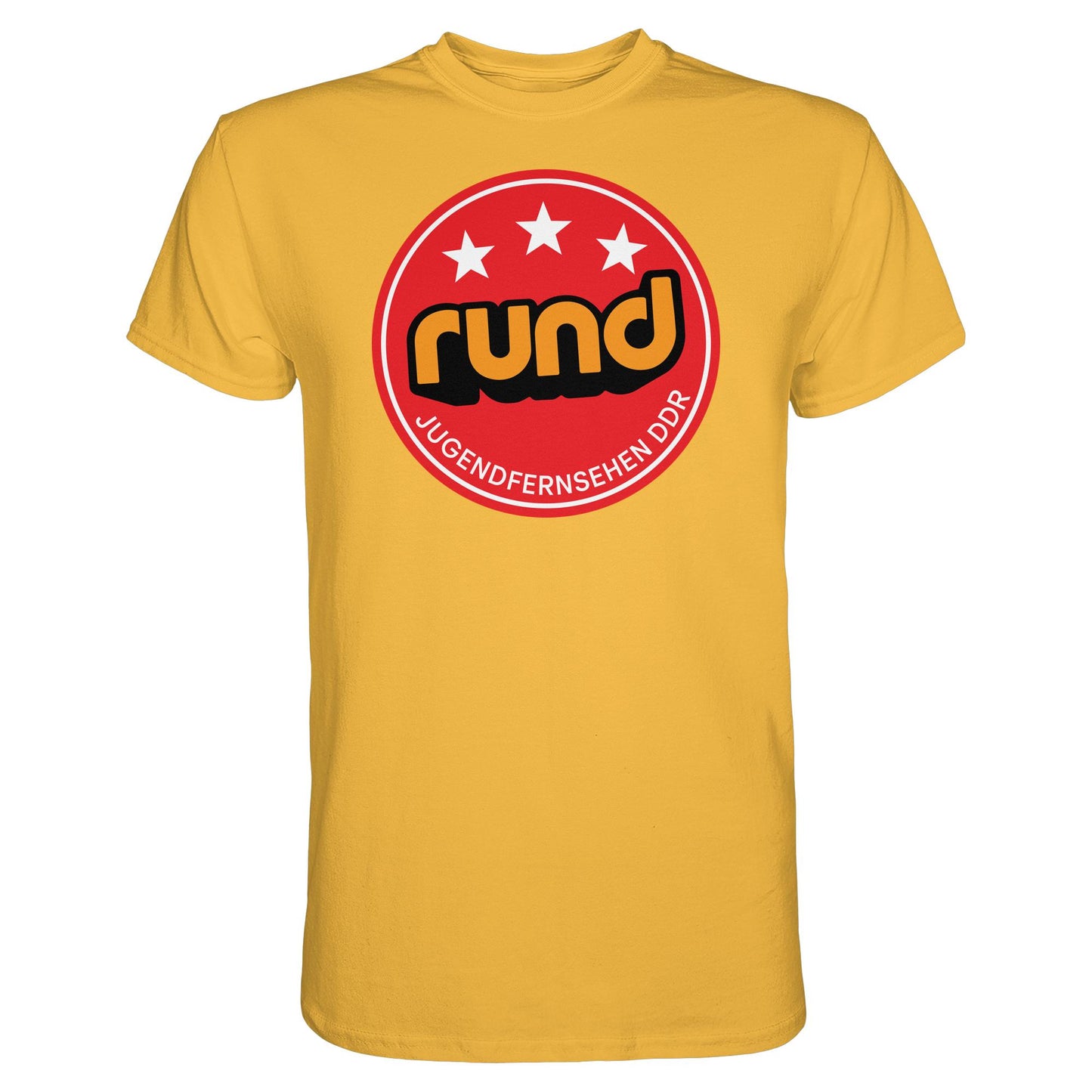 DDR Ostalgie Shirt Unisex • RUND - JUGENDFERNSEHEN DDR