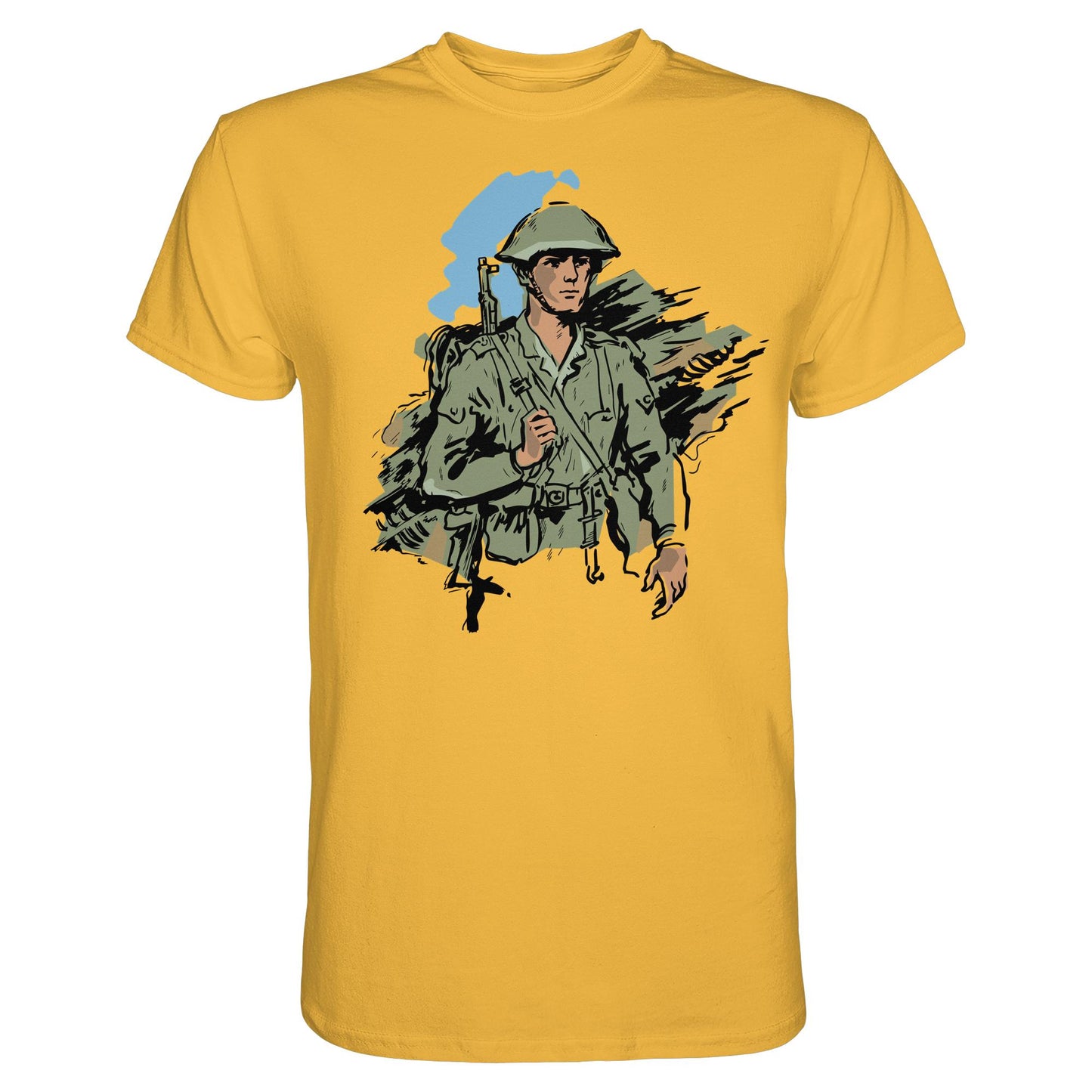 DDR Ostalgie Shirt Unisex • NVA-SOLDAT (ORIGINAL-ILLUSTRATION)