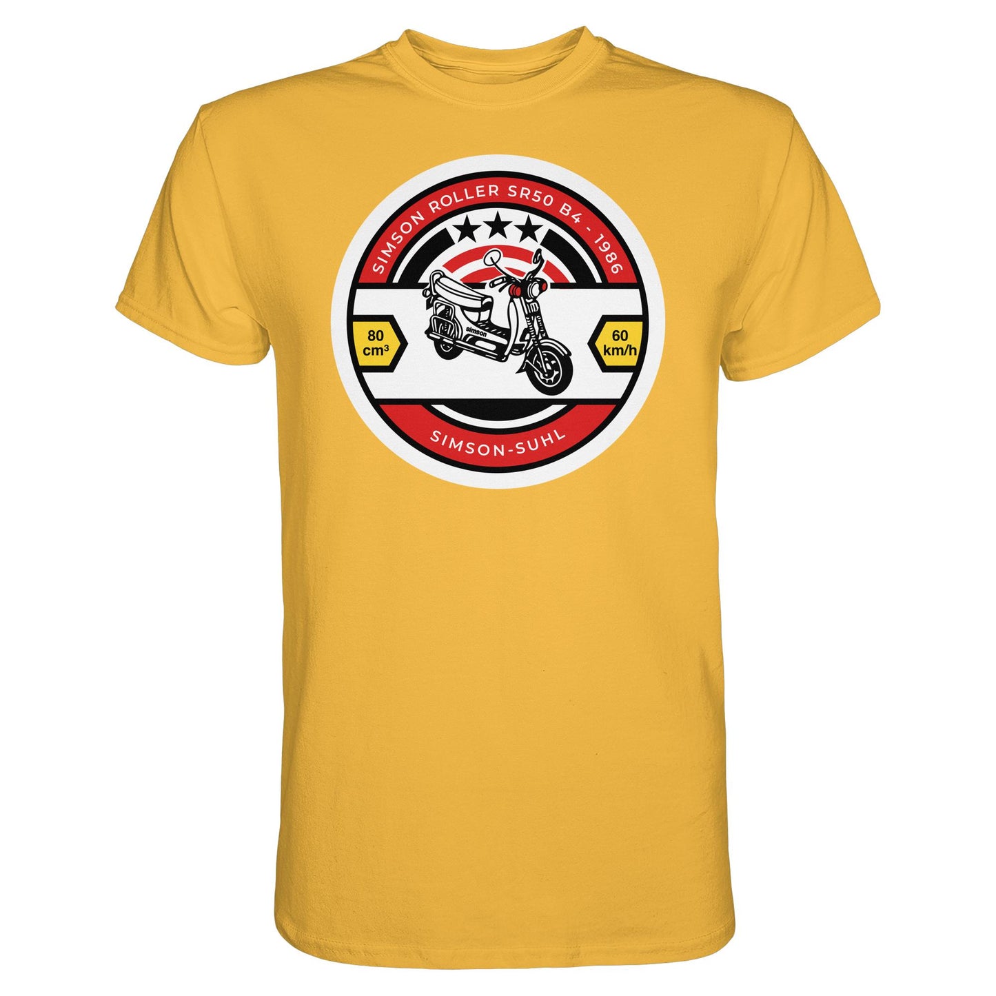 DDR Ostalgie Shirt Unisex • SIMSON SR50 - ORIGINAL BIERDECKEL