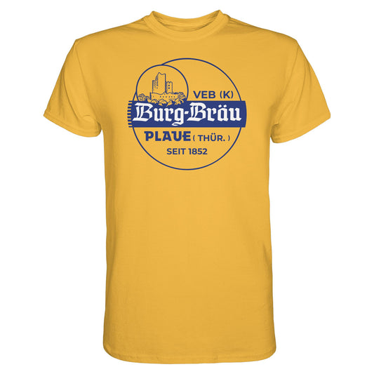 PREMIUM SHIRT UNISEX • VEB BURG-BRÄU PLAUE BIERE