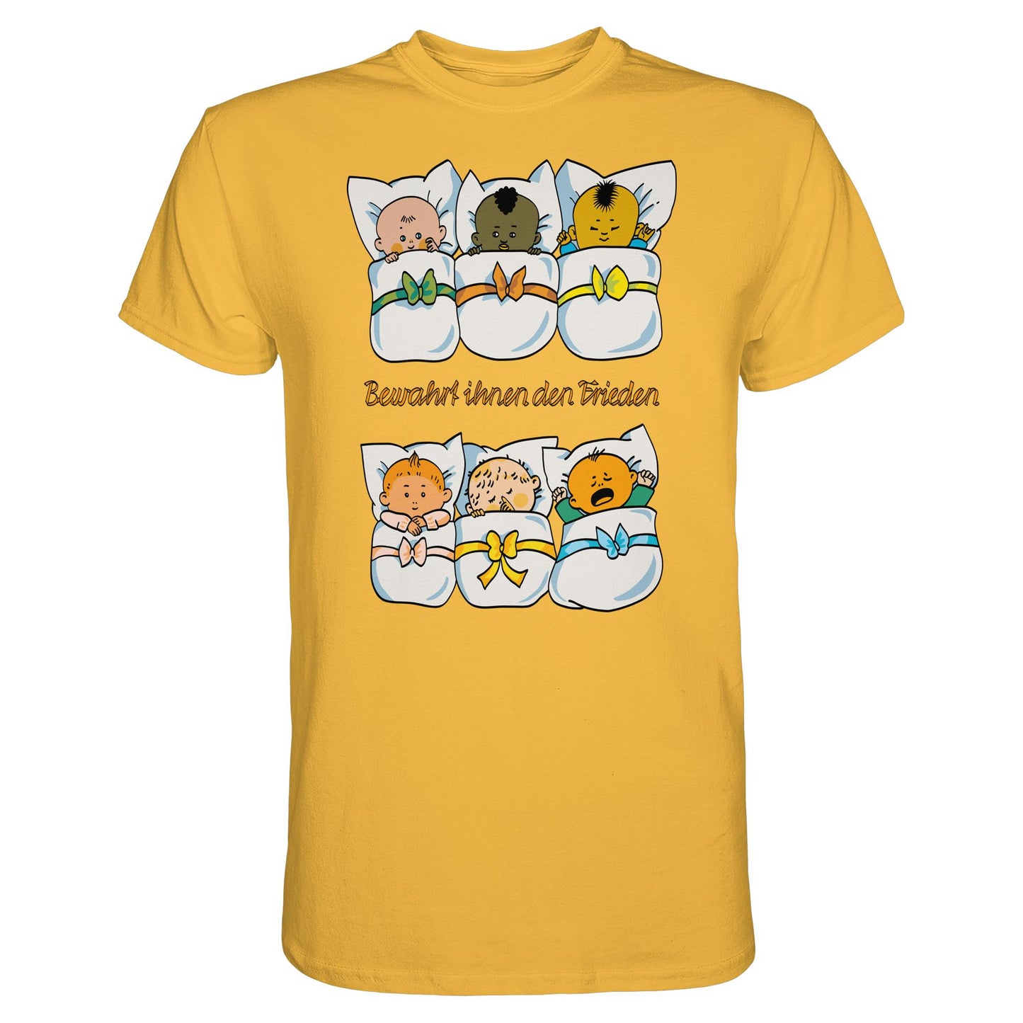 DDR Ostalgie Shirt Unisex • BEWAHRT IHNEN DEN FRIEDEN (DDR ORIGINAL-PLAKAT)
