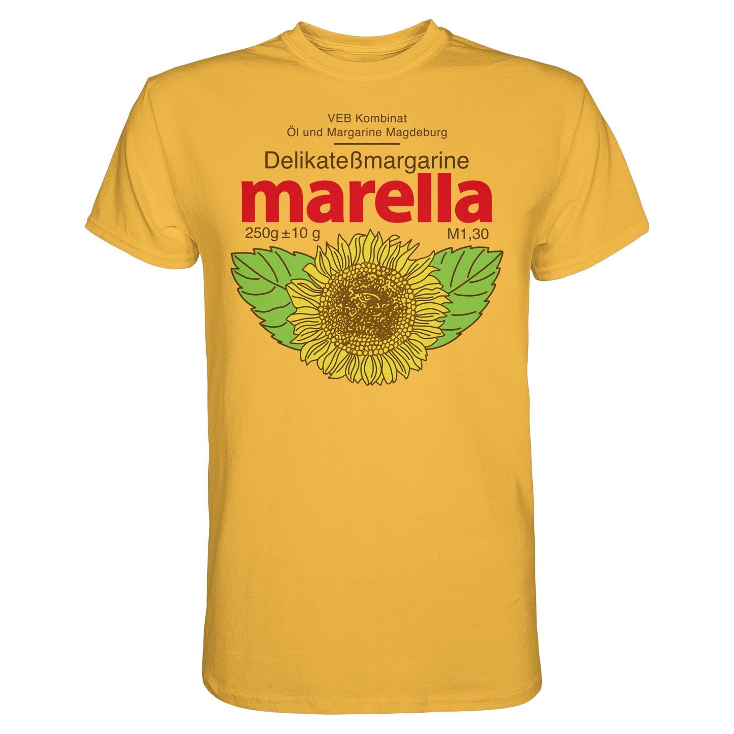 DDR Ostalgie Shirt Unisex • MARELLA MARGARINE - VEB KOMBINAT ÖL MAGDEBURG