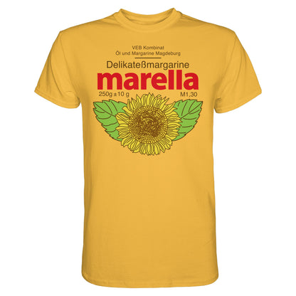 DDR Ostalgie Shirt Unisex • MARELLA MARGARINE - VEB KOMBINAT ÖL MAGDEBURG