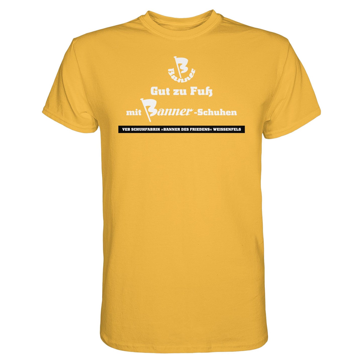 DDR Ostalgie Shirt Unisex • BANNER-SCHUHE - GUT ZU FUSS