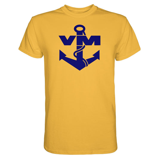 DDR Ostalgie Shirt Unisex • NVA EMBLEM - VOLKSMARINE SEESTREITKRÄFTE - BRUST