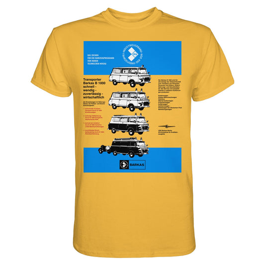 DDR Ostalgie Shirt Unisex • IFA BARKAS B 1000 (ORIGINAL-PLAKAT)