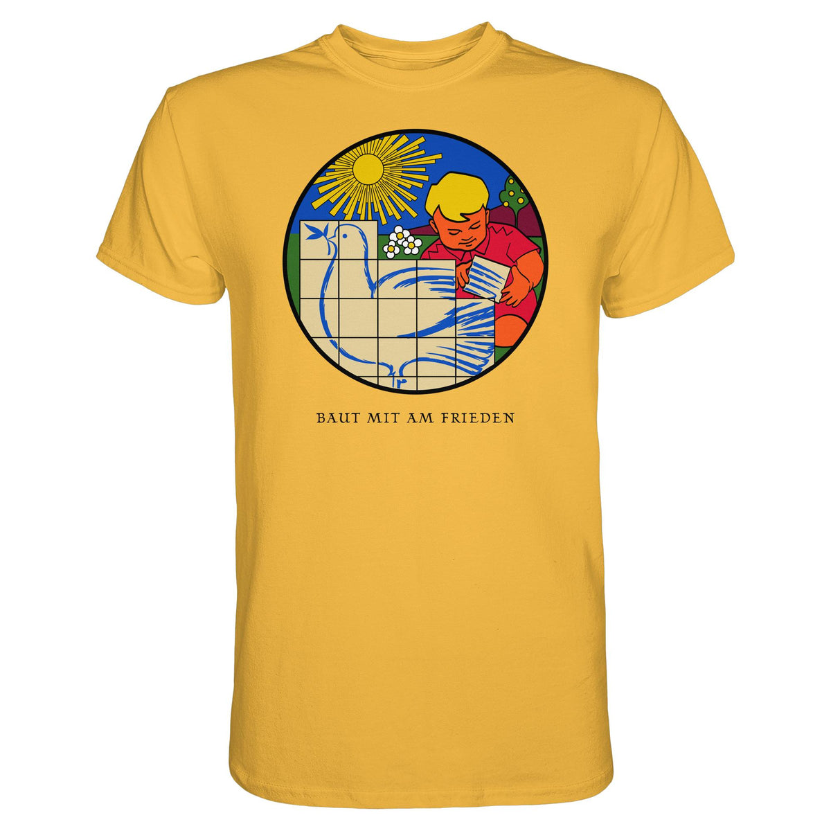 BAUT MIT AM FRIEDEN | DDR Ostalgie Shirt Unisex