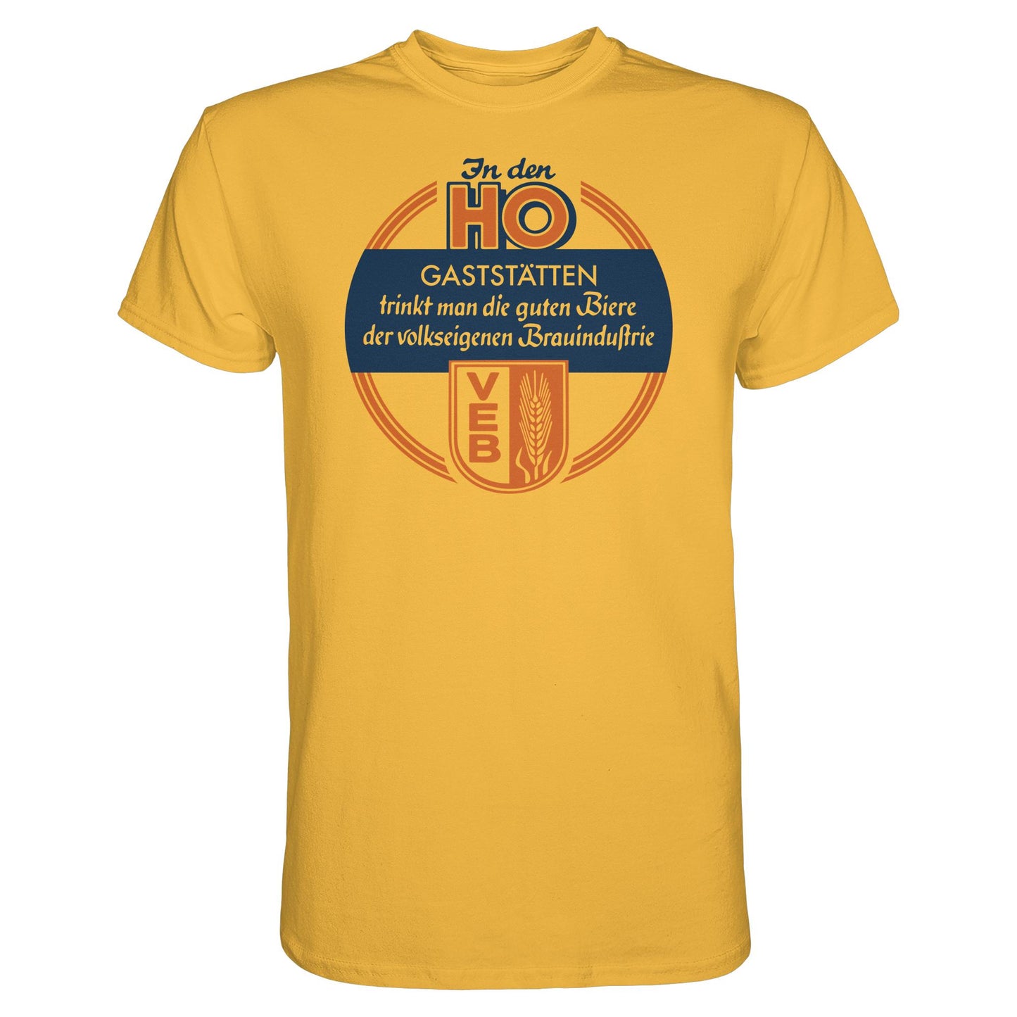 DDR Ostalgie Shirt Unisex • HO - VOLKSEIGENE BRAUINDUSTRIE