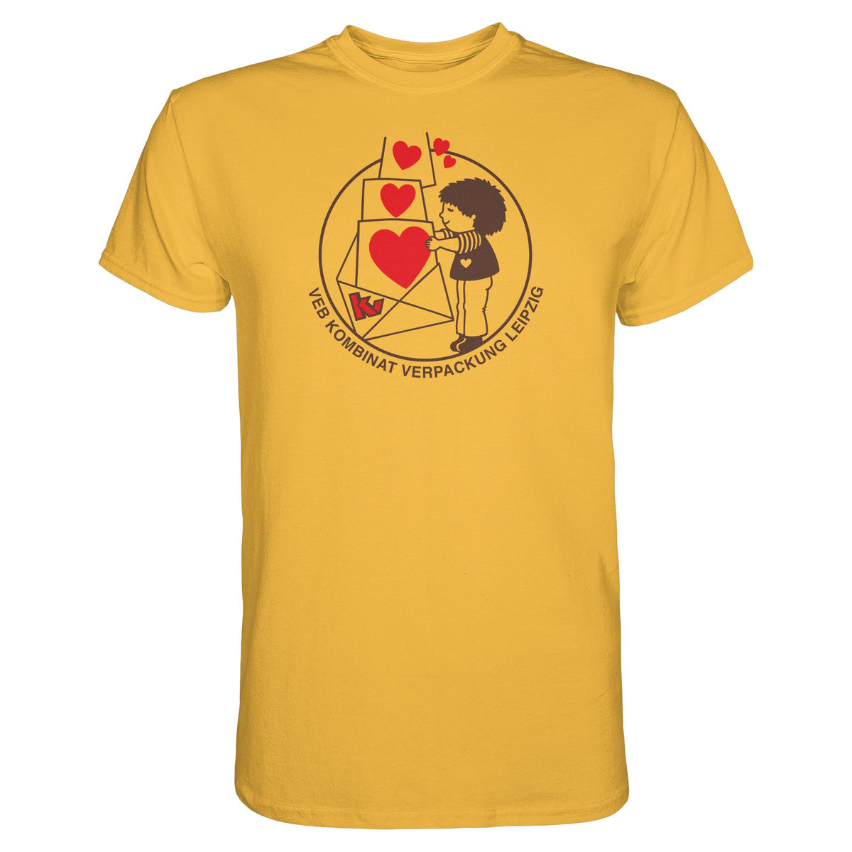 DDR Ostalgie Shirt Unisex • VEB KOMBINAT VERPACKUNG LEIPZIG