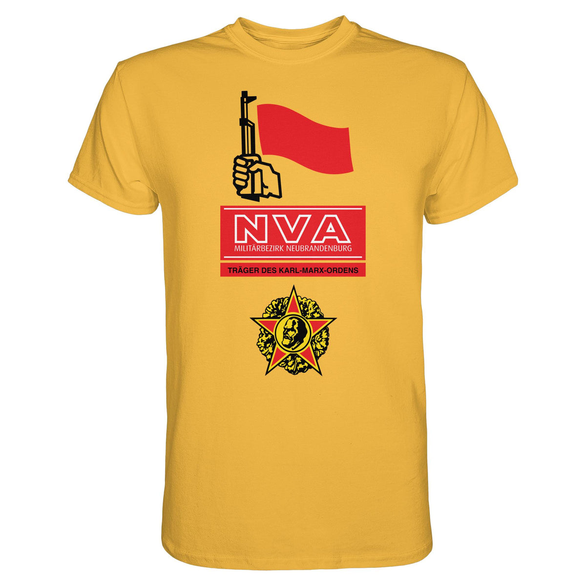 DDR Ostalgie Shirt Unisex • NVA - MILITÄRBEZIRK NEUBRANDENBURG