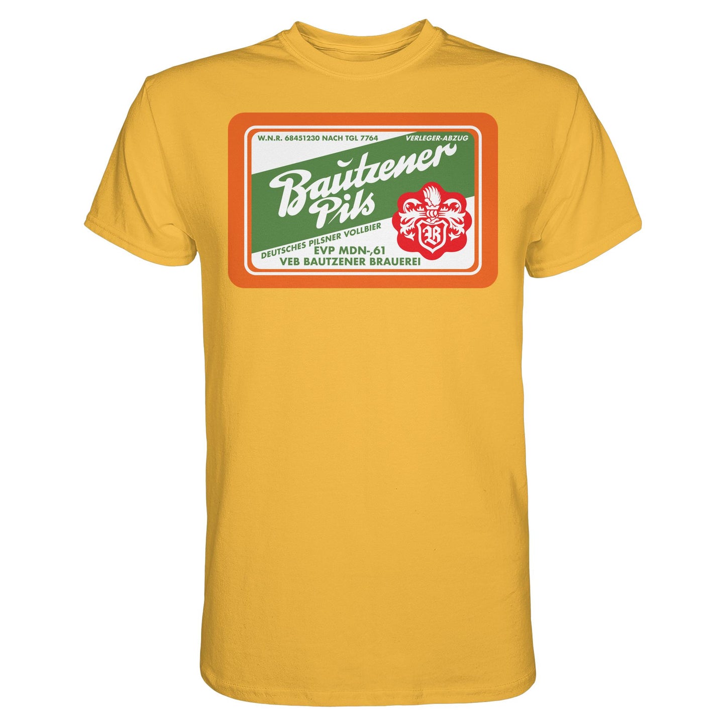 DDR Ostalgie Shirt Unisex • VEB BAUTZENER BRAUEREI