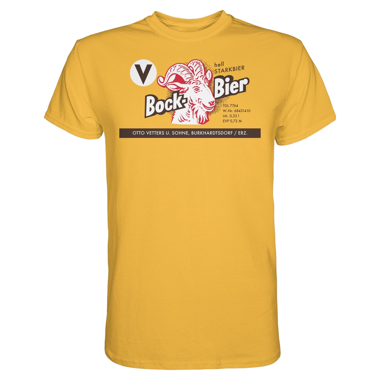 DDR Ostalgie Shirt Unisex • BOCKBIER - OTTO VETTERS ERZGEBIRGE