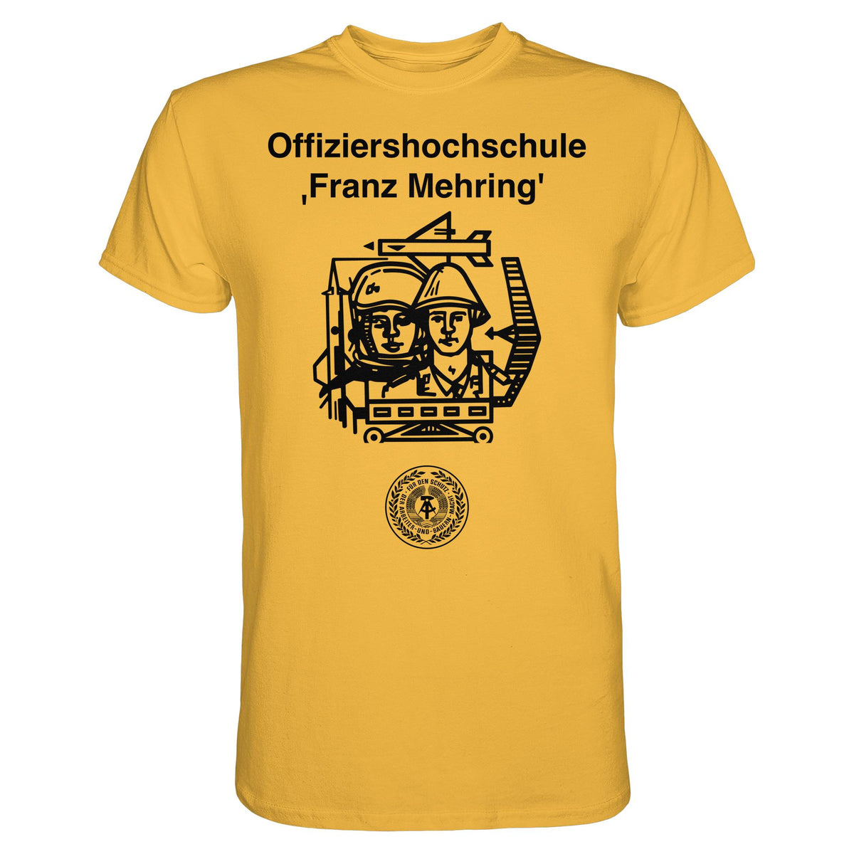 DDR Ostalgie Shirt Unisex • NVA - OFFIZIERSHOCHSCHULE FRANZ MEHRING