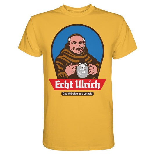 DDR Ostalgie Shirt Unisex • ECHT ULRICH BIER LEIPZIG