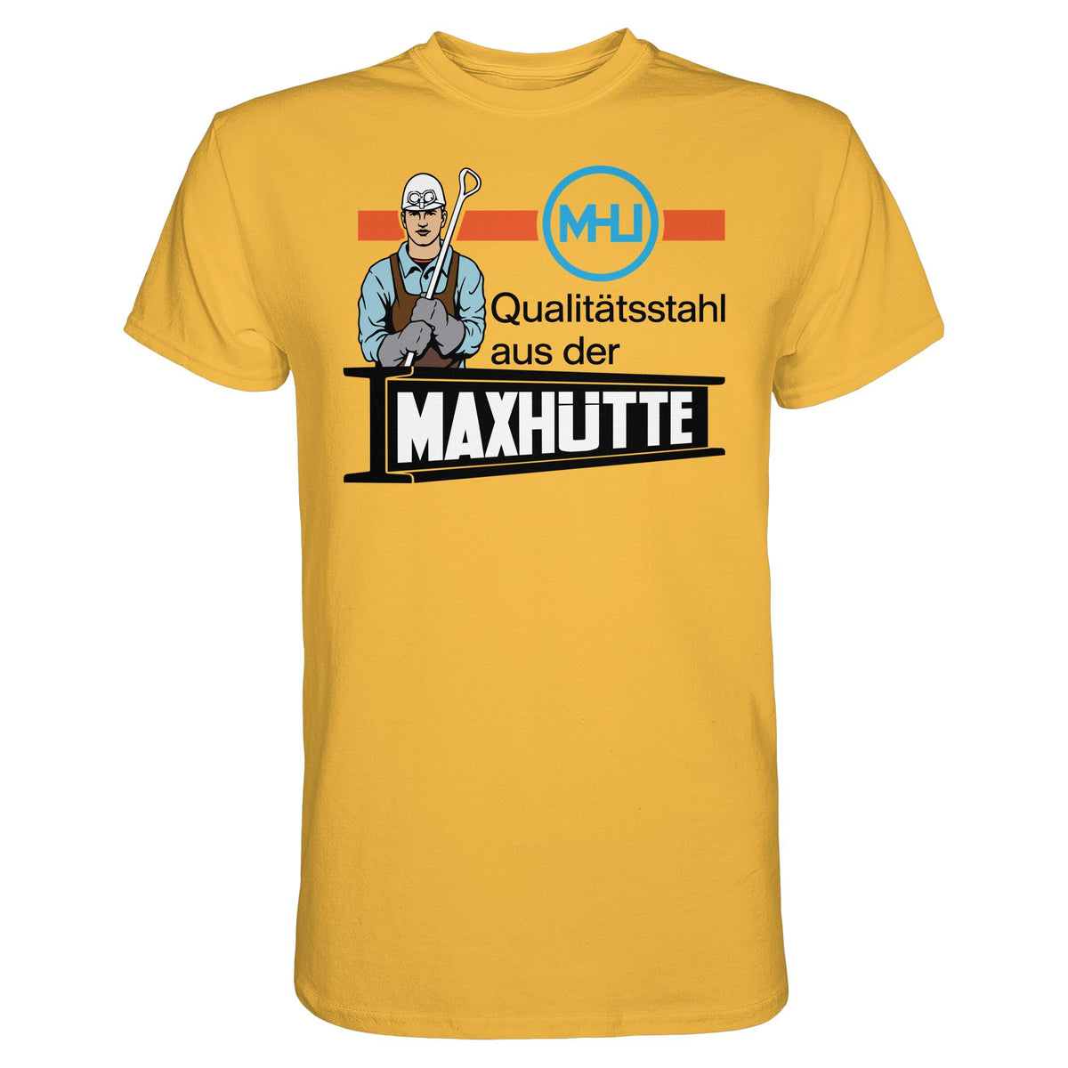 DDR Ostalgie Shirt Unisex • QUALITÄTSTAHL MAXHÜTTE