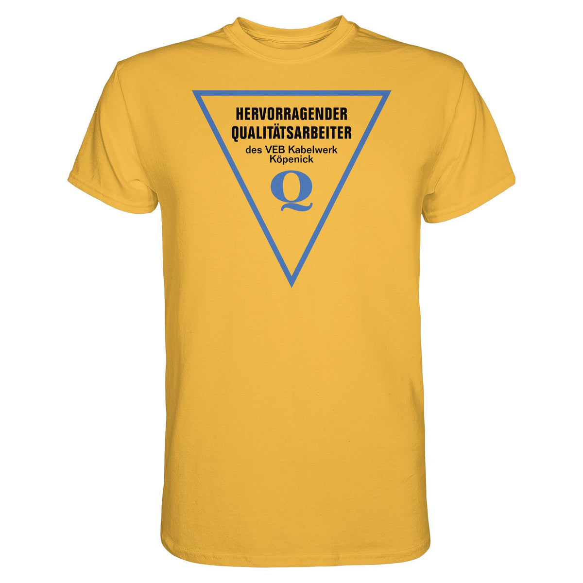 DDR Ostalgie Shirt Unisex • HERVORRAGENDER QUALITÄTSARBEITER DES VEB KABELWERK KÖPENICK