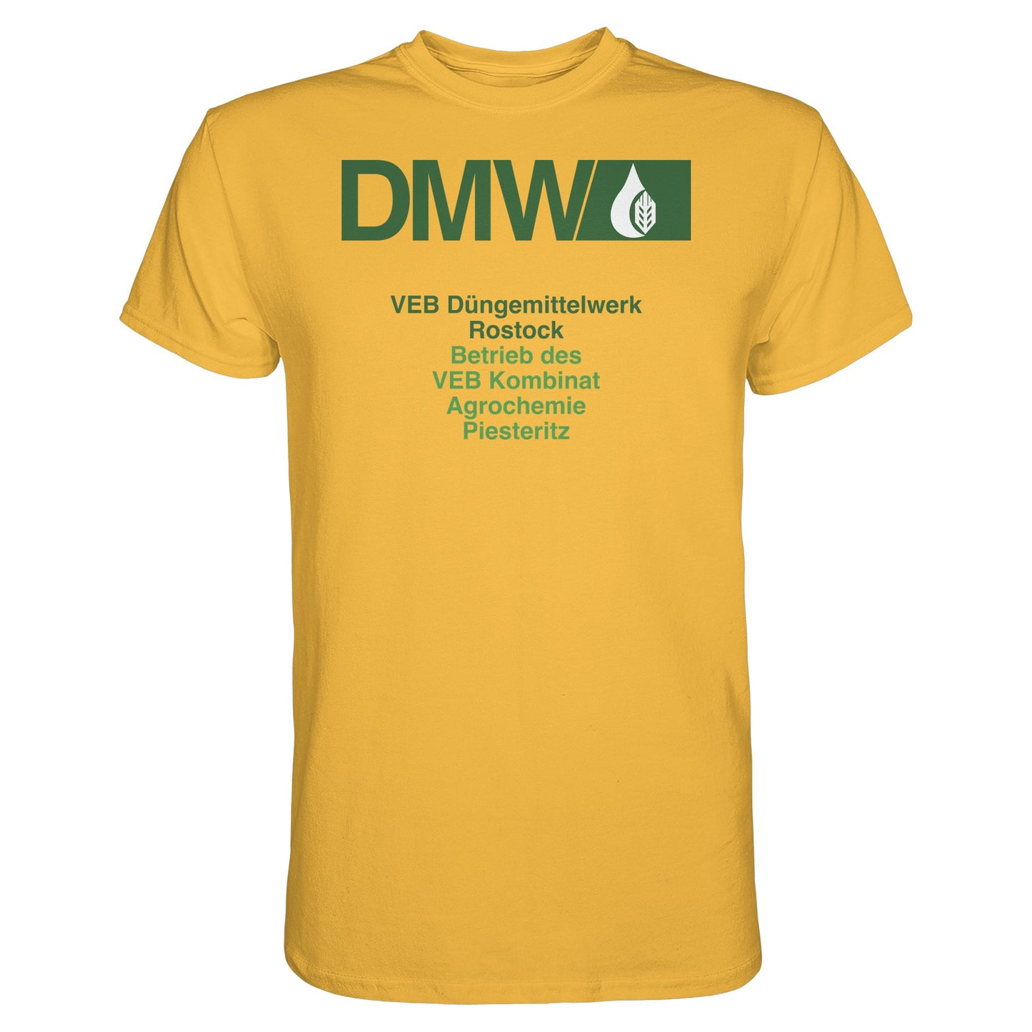 DDR Ostalgie Shirt Unisex • VEB DÜNGEMITTELWERK ROSTOCK