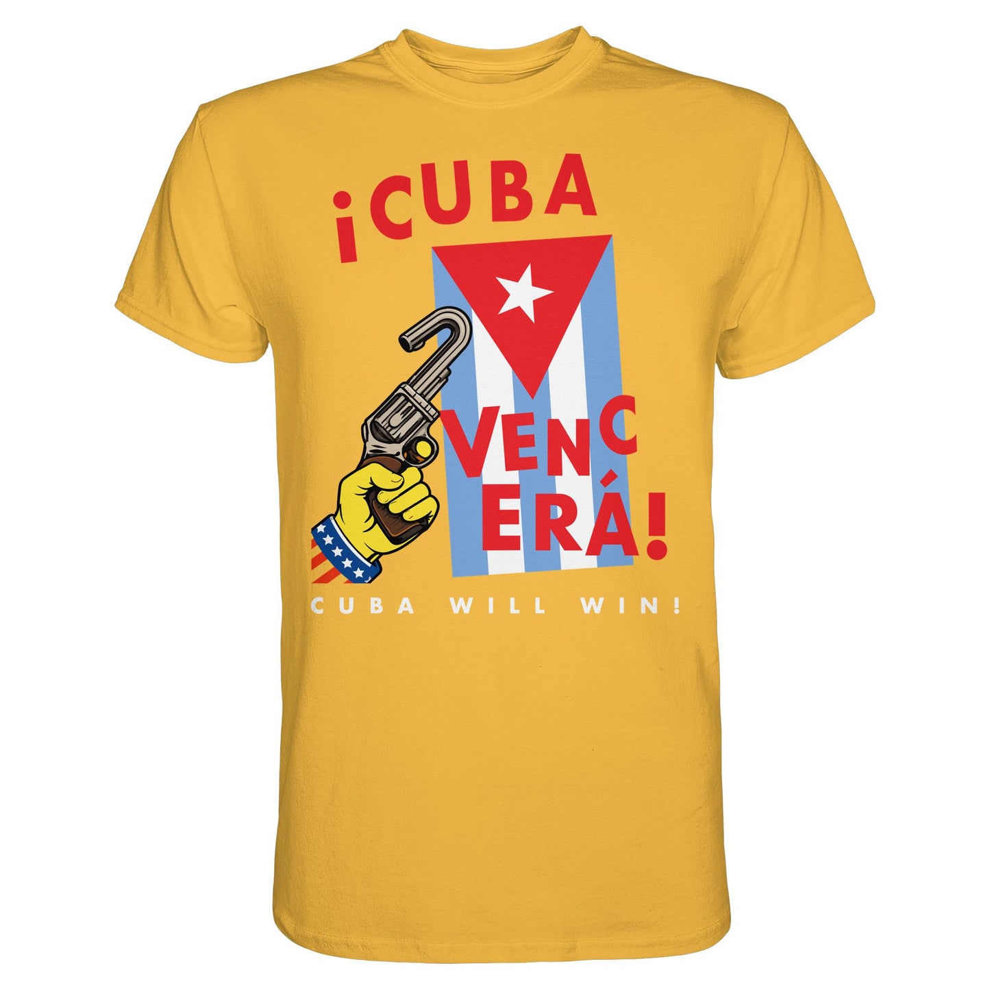DDR Ostalgie Shirt Unisex • VENCERÁ! CUBA WILL WIN! (ORIGINAL POSTER KUBA)