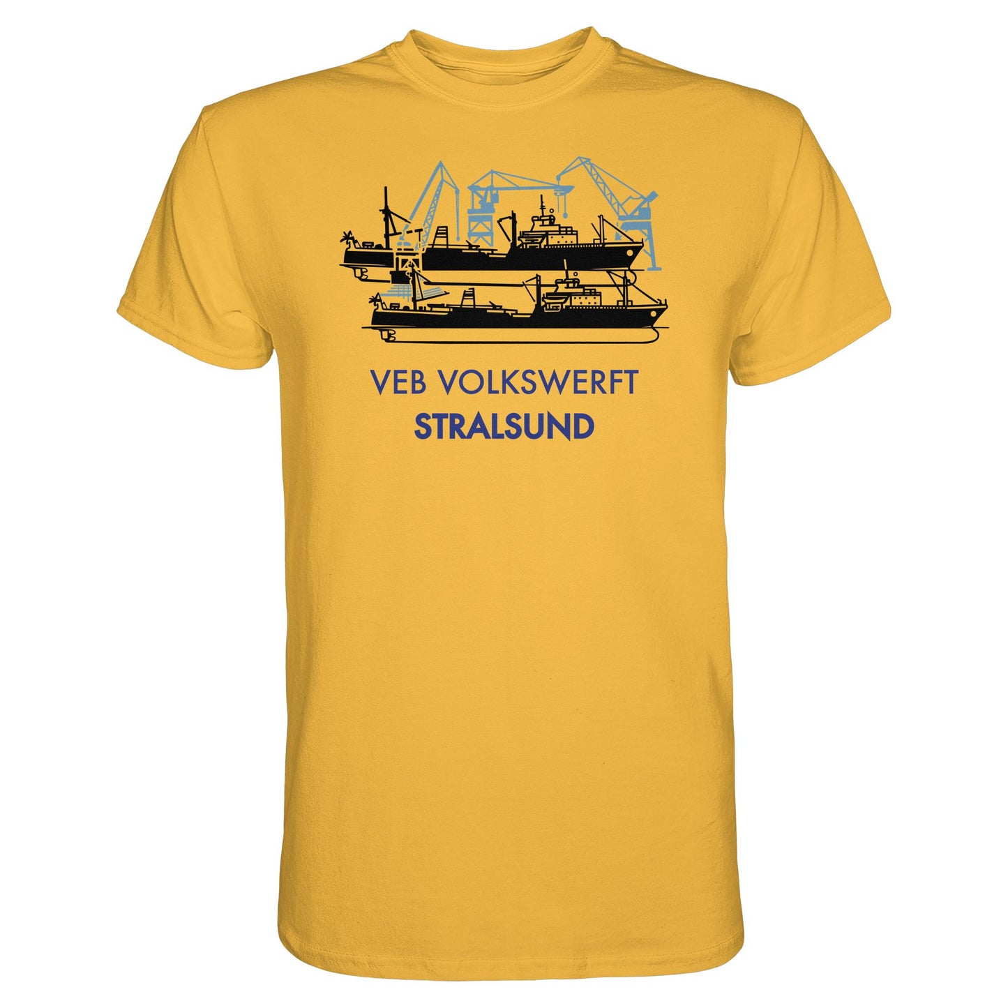 DDR Ostalgie Shirt Unisex • VEB VOLKSWERFT STRALSUND