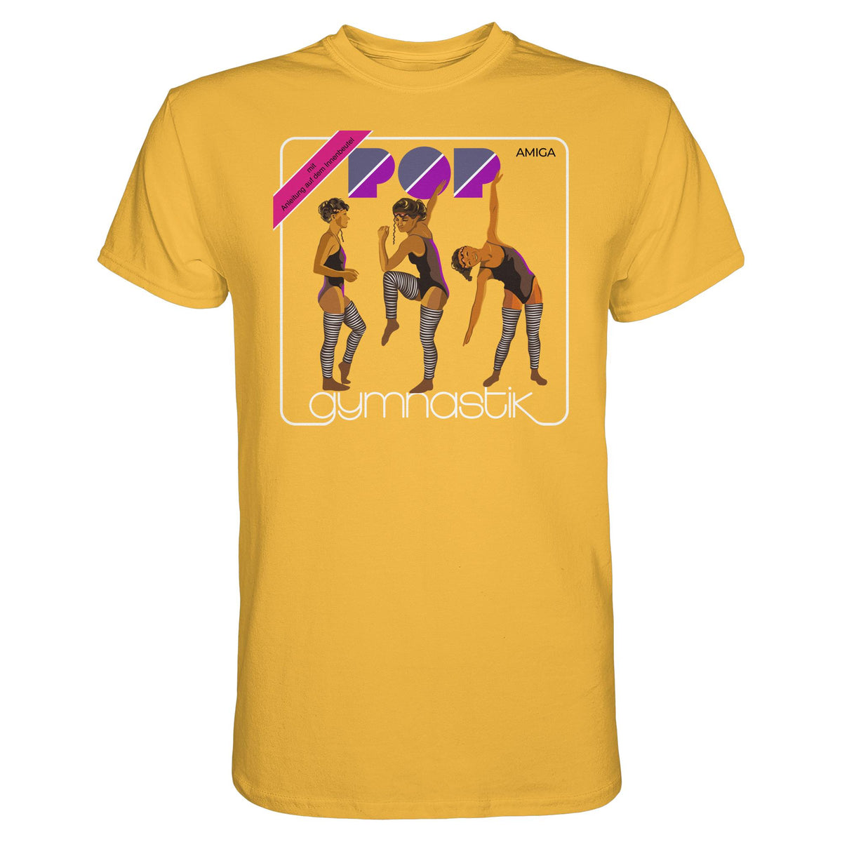 DDR Ostalgie Shirt Unisex • AMIGA POP-GYMNASTIK (ORIGINAL PLATTENCOVER)