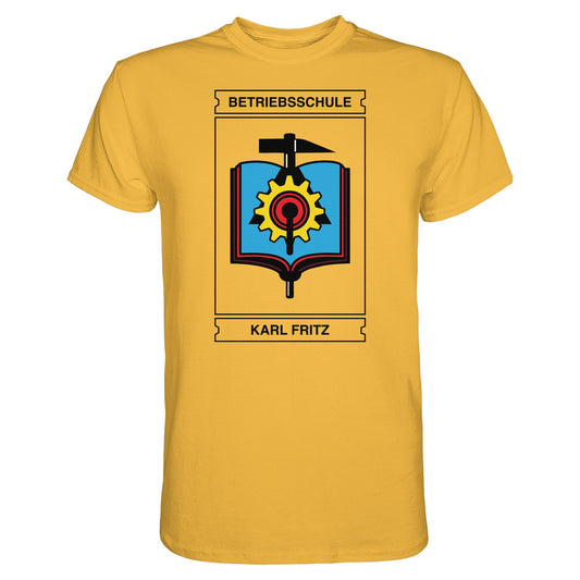 DDR Ostalgie Shirt Unisex • BETRIEBSSCHULE KARL FRITZ WISMAR