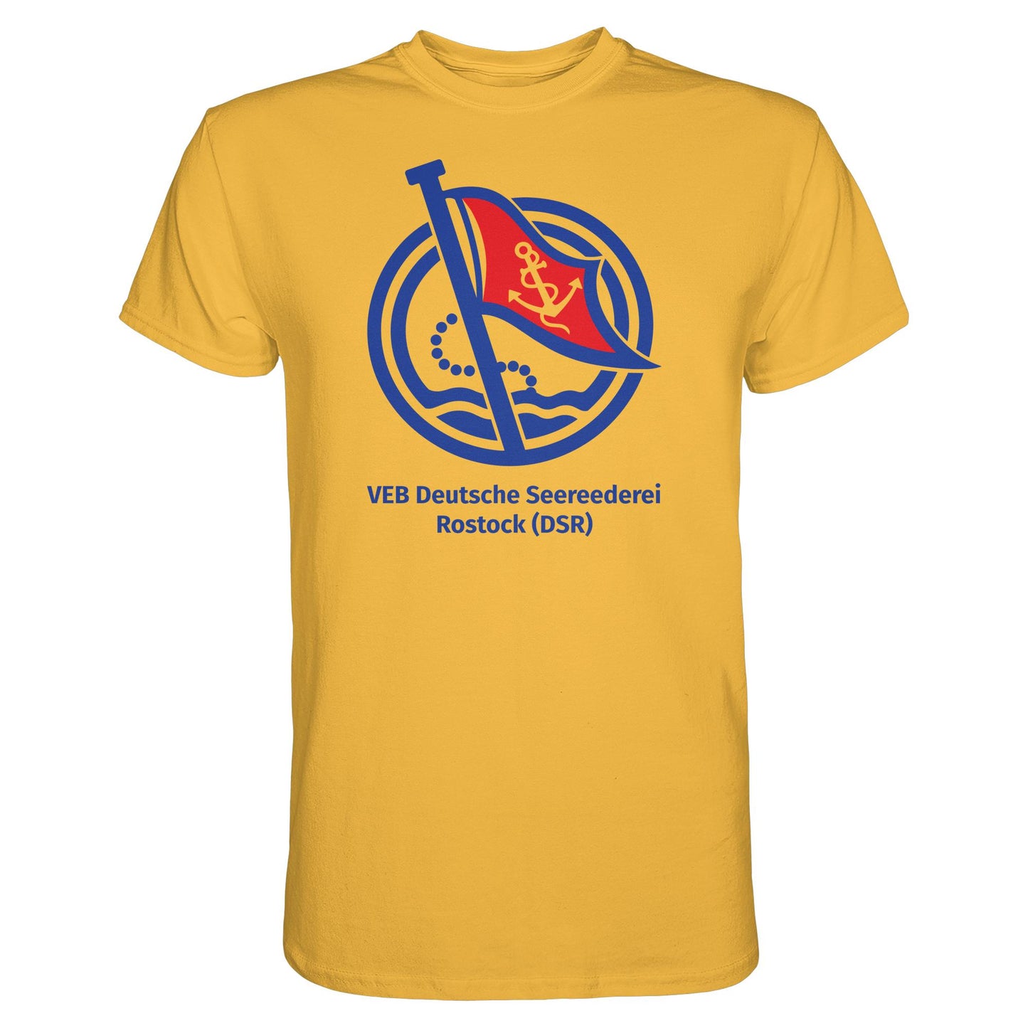 DDR Ostalgie Shirt Unisex • VEB DEUTSCHE SEEREEDEREI ROSTOCK (DSR)