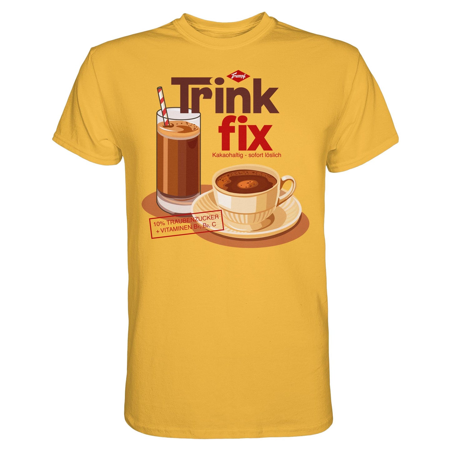 DDR Ostalgie Shirt Unisex • TRINK FIX - DOSEN-DESIGN