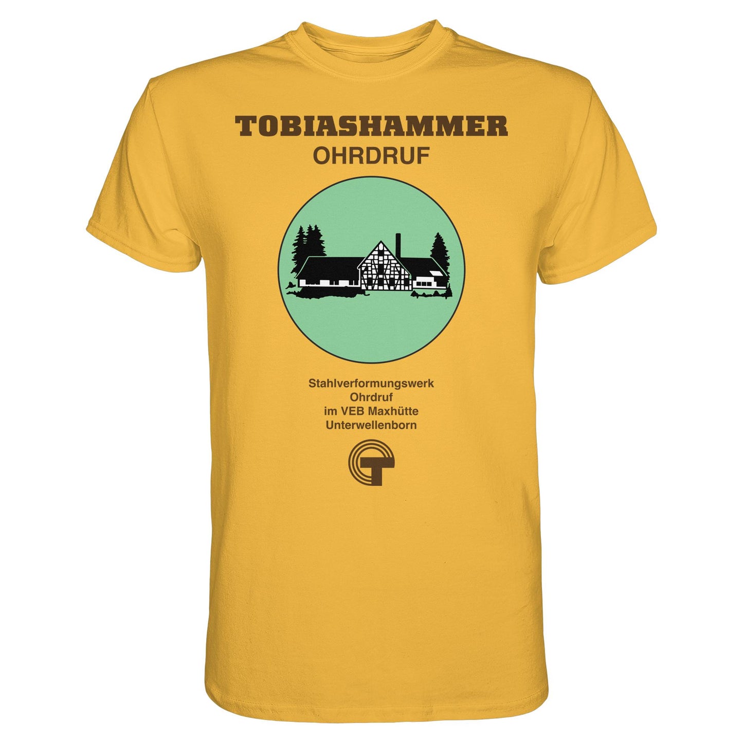 DDR Ostalgie Shirt Unisex • TOBIASHAMMER OHRDRUF - VEB MAXHÜTTE