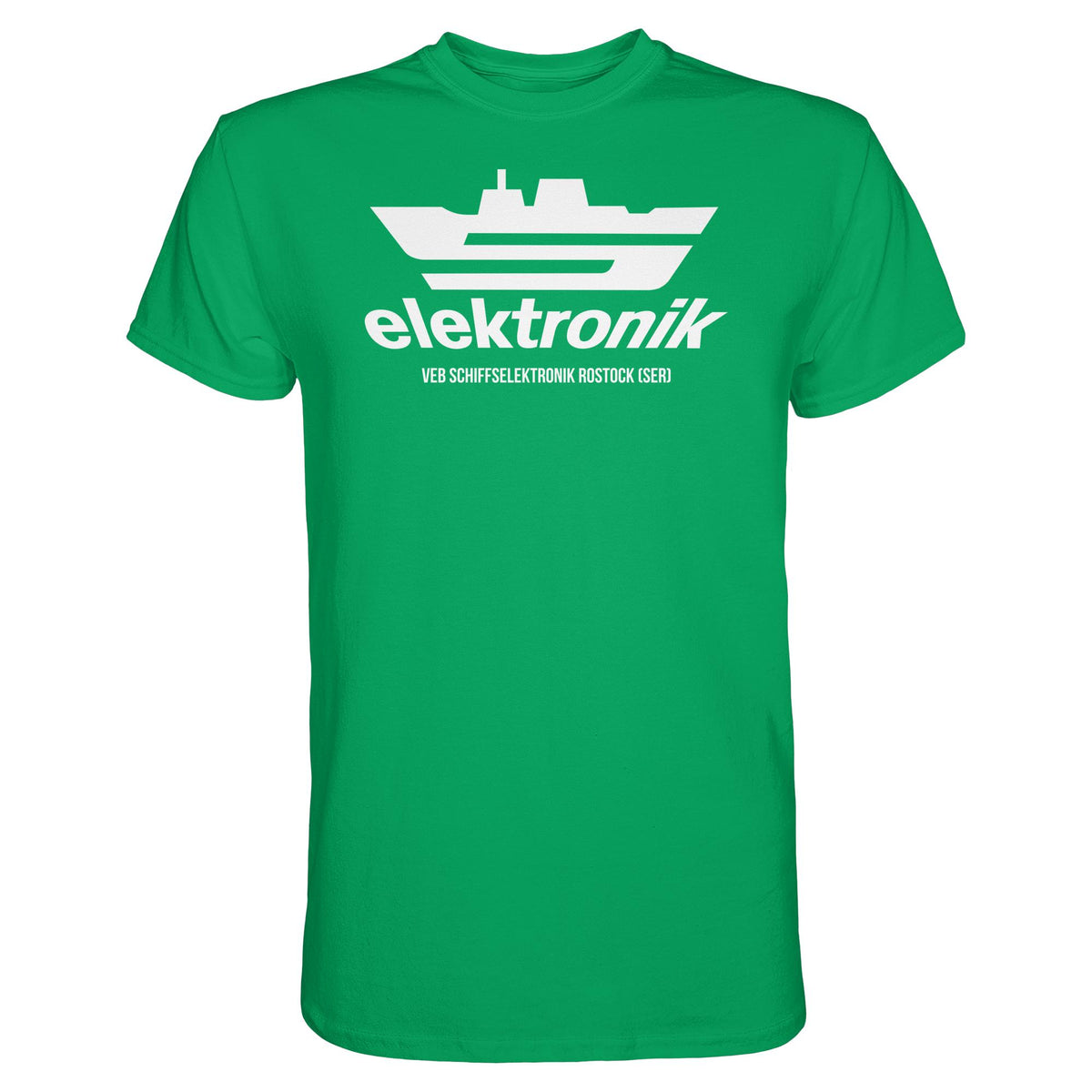 DDR Ostalgie Shirt Unisex • VEB SCHIFFSELEKTRONIK ROSTOCK