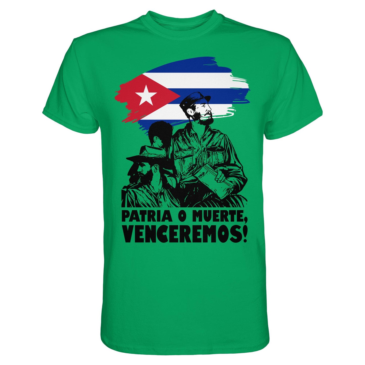 DDR Ostalgie Shirt Unisex • KUBA - PATRIA O MUERTE, VENCEREMOS! (ORIGINAL PLAKAT)