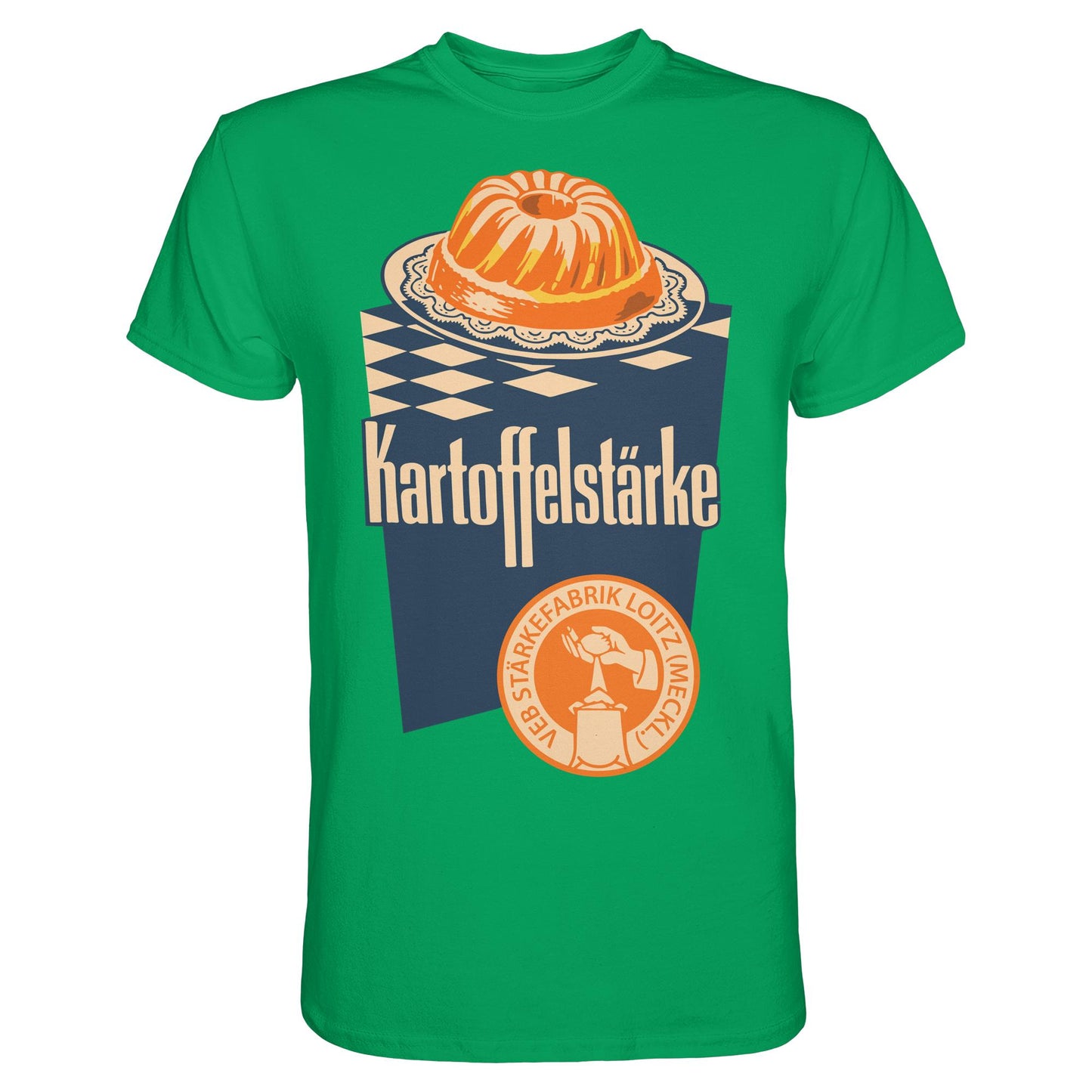 DDR Ostalgie Shirt Unisex • VEB KARTOFFELSTÄRKE - VEB STÄRKEFABRIK LOITZ