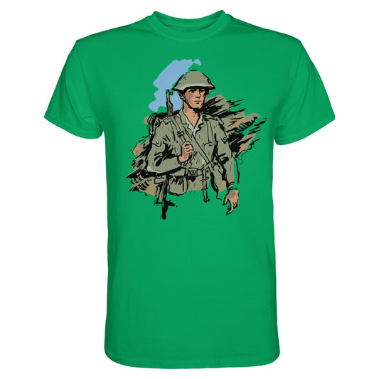 DDR Ostalgie Shirt Unisex • NVA-SOLDAT (ORIGINAL-ILLUSTRATION)