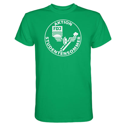 DDR Ostalgie Shirt Unisex • FDJ AKTION STUDENTENSOMMER