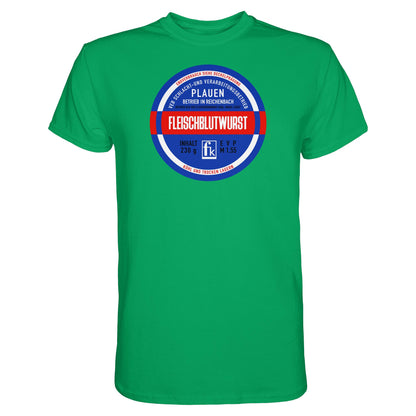 DDR Ostalgie Shirt Unisex • FLEISCHBLUTWURST KONSERVE - PLAUEN