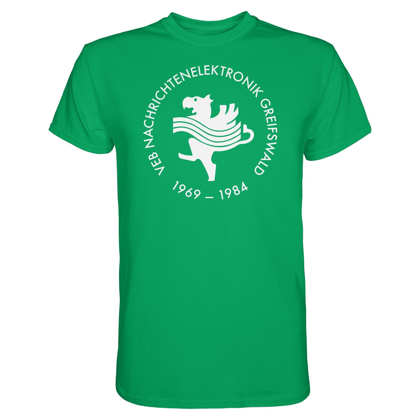 DDR Ostalgie Shirt Unisex • VEB NACHRICHTENELEKTRONIK GREIFSWALD